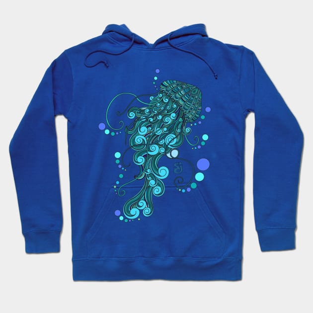 String Cheese Incident SCI Jelly Fish Hoodie by Shayna